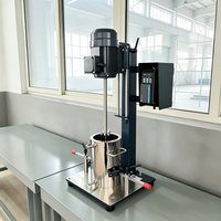 Petit mélangeur de laboratoire de table à vitesse réglable pour crème cosmétique, shampoing, émulsification et dispersion