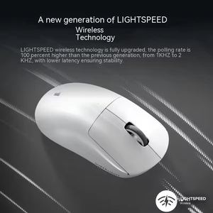 Souris sans fil rechargeable <span class=keywords><strong>Logitech</strong></span> <span class=keywords><strong>Pro</strong></span> <span class=keywords><strong>X</strong></span> <span class=keywords><strong>Superlight</strong></span> 2 double mode 2,4 GHz Hero 2, légère, accessoires PC pour esports, souris de jeu - Product Image 2