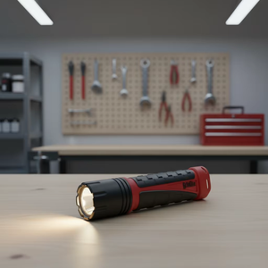 Lampe torche LED portable rechargeable haute performance 920 lumens, étanche IP68, faisceau large, résistante aux chocs (Niveau 4), pour usage industriel - Product Image 1