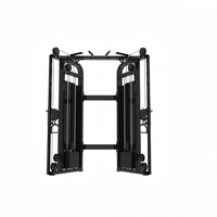 Máquina de Poleas Cruzadas Junshang con Doble Cable para Gimnasio y Equipos de Fitness Comerciales con Placas de Peso