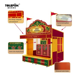 Tolefun CE Haut-parleurs en plastique et métal de haute qualité pour jeux de stand de carnaval LED, intérieur/extérieur, Festival du Printemps - Product Image 3