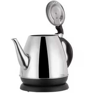 Nuevo Hervidor eléctrico de acero inoxidable <span class=keywords><strong>con</strong></span> cuello de cisne portátil Premium de 1,0 L para uso doméstico y exterior - Product Image 2