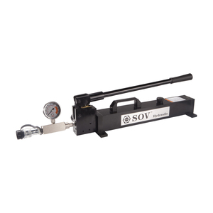 Pompe manuelle hydraulique SOV-P-1000 à prix d'usine, ultra haute pression 1000 bars pour vis à boulon en acier simple - Product Image 5