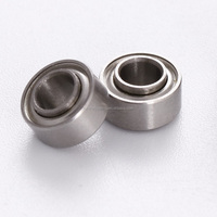 Roulement à billes miniature de haute précision R155ZZEE Micro bague intérieure étendue 3.967*7.938 ** 2.779*3.175mm large rainure profonde intérieure ZZ