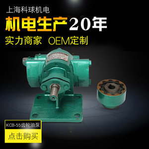 Kcb-55 Gear Pump 1.1 M3 H 5 M Head High Speed Steel Rotary Oil Pump For Replace Repair Electric Driven China Made - Product Image 4