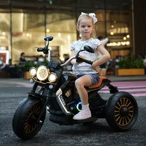 Nouvel article moto jouet en plastique pour garçon/bébé de 3 ans moto alimentée par batterie