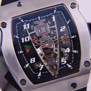 Limited Edition Automatic Mechanical Watch 4001 with Tourbillon Movement Sports Car Design Skeleton <b>Dial</b> with Day <b>Indicator</b> - Product Image 3