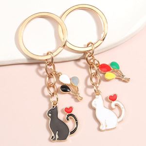 Cute Cartoon <b>Small</b> Animal Keychain Pendant Cute Cat Alloy Pendant Keyring <b>Box</b> <b>Packaging</b> Accessories - Product Image 6