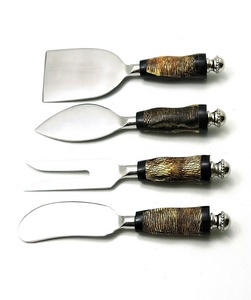 Madre perla resina mango queso Pizza cocina Gadget Set cubiertos y vajilla con hoja de acero inoxidable - Product Image 5