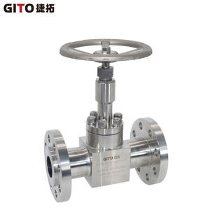 Vanne à soufflet manuelle haute température DN50 316L pour eau, huile et gaz spéciaux, vanne à soufflet pour silane - Product Image 2