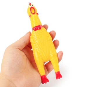 Pollo chillón, juguetes para mascotas y perros, juguete <span class=keywords><strong>de</strong></span> seguridad con sonido chillón divertido para perros - Product Image 5