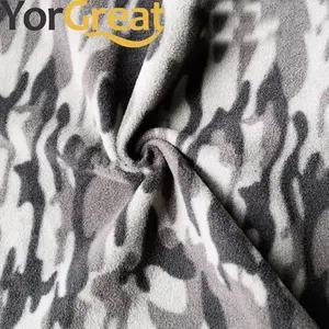 Lightweight Multifunctional Print Polar Fleece Fabric Practical Comfortable Polar Fleece Fabric