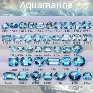 Astwo Jewelry 天然 アクアマリン 原石 カラット単価 ストーン ビーズ ナチュラル アクアマリン - Product Image 3