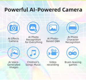 กล้อง AI อัจฉริยะสำหรับเด็ก พร้อมเครื่องพิมพ์ความร้อน สำหรับถ่ายภาพ ตอบคำถาม สร้างเรื่องราว และเป็นผู้ช่วย<span class=keywords><strong>สอน</strong></span>สำหรับเด็กเล็ก - Product Image 4