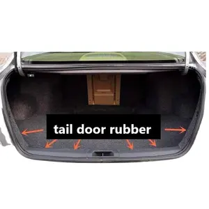 Rear Door Weatherstrip Tailgate Rubber For HONDA accord 1998 1999 2000 2001 2002 Tail Door Seal Strip