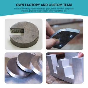 Coupeur de Jet d'eau en métal de découpeuse de Jet d'eau de CNC de haute qualité pour l'aluminium d'acier au carbone - Product Image 2