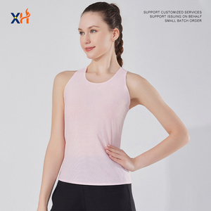 Camiseta sin Mangas Casual de Algodón para Hombre, Venta al por Mayor, Secado Rápido, Anti-Pilling, Chaleco de Gimnasio Transpirable, Cuello Redondo, Talla Grande, 100% Tejido, Color Sólido - Product Image 2
