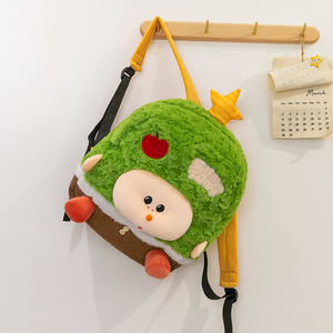 Mochila de árbol de Navidad muñeca Mochila De Navidad <span class=keywords><strong>serie</strong></span> mochila juguetes de peluche decoraciones de Navidad regalos para familiares y amigos - Product Image 2