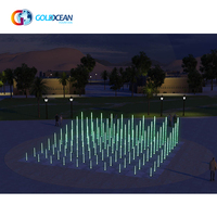 Conception gratuite Prix d'usine 15x15m Fontaine de piste de danse musicale