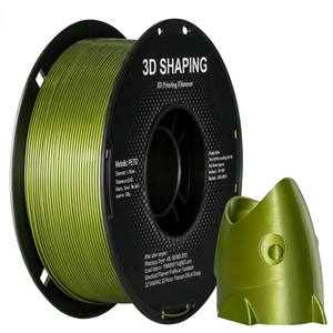 RoHS Certified 1.75mm PETG Metallic PLUS <b>3D</b> <b>Printer</b> Filament 230 260C 1kg 3kg 5kg 10kg OEM ODM Spool Material - Product Image 1