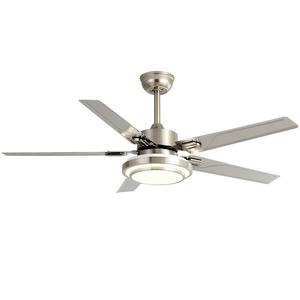 Ventilateur de plafond moderne personnalisé avec télécommande et éclairage suspendu - Product Image 1