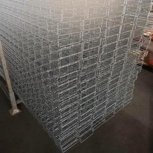 Bandeja de cable de malla de alambre galvanizado de 300*50*3000mm del fabricante, sistema abierto de gestión de cables - Product Image 1