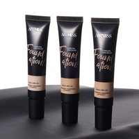 Fond de Teint Liquide Mat en Tube OEM Personnalisé Couvrance Longue Durée Résistant à la Transpiration Non Transférable Base de Maquillage Marque Privée Sans Teinte Foncée