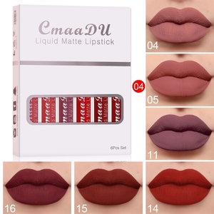 Etiqueta privada 18 colores Lápiz labial mate Maquillaje Impermeable Duradero Lápiz labial vegano Cosméticos de maquillaje - Product Image 6