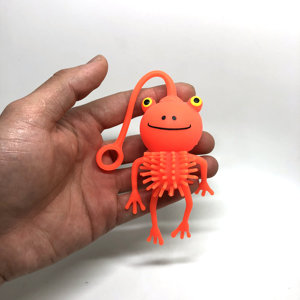 Лидер продаж, мягкая игрушка-лягушка из мультфильма, мигающая игрушка для молодого возраста, антистрейчевые игрушки-Йо из ТПР - Product Image 6