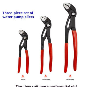 10\" Inch Quick-Release Water Pump Pliers Set Straight Jaw Groove Joint Wrench <b>Spanner</b> Customizable OEM Hand <b>Tool</b> for Plumbing - Product Image 3