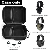 Étui de rangement portable en EVA rigide, résistant à la poussière et à l'usure, pour accessoires de tir et de chasse en extérieur