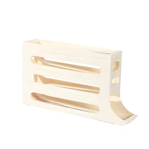 Portauova in stile moderno a 4 livelli, per contenere 30 uova, stendino automatico per arrotolare le uova progettato per il frigorifero - Product Image 5