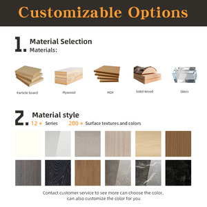 <span class=keywords><strong>Armadio</strong></span> Modulare in Legno Naturale Personalizzato con Ripiani Aperti e Armadi Chiusi Illuminati - Product Image 2