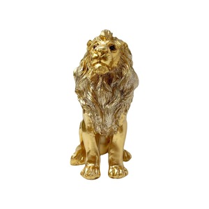 Art Knick-knacks estatua de León moderna escultura de animales de lujo objetos decorativos para sala de estar estudio decoración de pasillo de entrada - Product Image 4