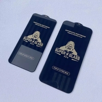 Protecteur d'écran de confidentialité en verre trempé anti-poussière antistatique de haute qualité pour téléphone 11 12 13 14 15 Pro Max