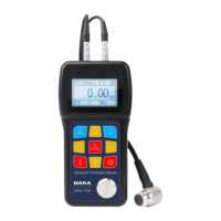 Jauge d'épaisseur ultrasonique NDT DANA-T230 en matériau ABS, haute précision, affichage LCD, pour peinture et revêtements