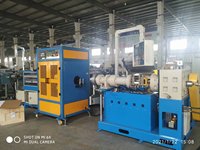 Zhejiang baina-máquina extrusora de caucho de alimentación en frío de tipo vacío, tornillo único/máquina de extrusión de goma BAINA