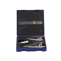 Kits d'outils d'équipement de laboratoire optique professionnel ensemble de pinces en acier inoxydable cadre sans monture lunettes outils de réparation de lunettes