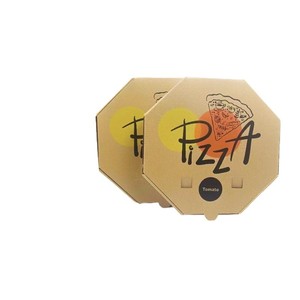 <span class=keywords><strong>Caja</strong></span> de Pizza Octogonal Corrugada, Empaque de Pizza Redondo de Cartón Personalizado, <span class=keywords><strong>Caja</strong></span> de Entrega de Pizza Desechable para Llevar - Product Image 3