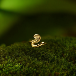 Fashion <b>Rings</b> PVD Gold Plated 316L Stainless Steel Sustainable Resistant Design - Product Image 2