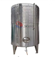 Machine de fabrication de vin de Fruits, équipement de fermentation à enveloppe de refroidissement de réservoir de vin à faible coût Offre Spéciale