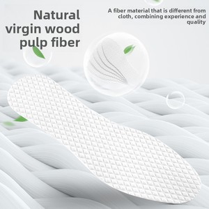 Solette monouso <span class=keywords><strong>in</strong></span> pasta di <span class=keywords><strong>legno</strong></span> da donna antiodore traspirante antiodore antiscivolo sottile a piedi nudi - Product Image 4