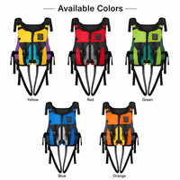 Gilet de sauvetage en néoprène 150N personnalisé pour le rafting en eaux vives avec sangles de sécurité pour les jambes pour le kayak et le canyoning
