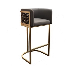 Tabouret <span class=keywords><strong>haut</strong></span> de gamme en métal avec éponge haute densité pour café, <span class=keywords><strong>bar</strong></span>, <span class=keywords><strong>fauteuil</strong></span> - Product Image 5