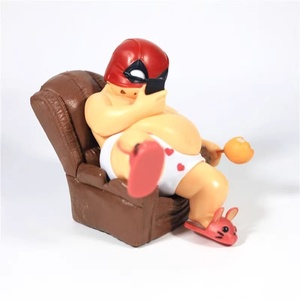 <span class=keywords><strong>Statuetta</strong></span> in PVC Co-brandizzata <span class=keywords><strong>Marvel</strong></span> Little Fat Guy Kingdom 014, Ornamento Trendy GK per Regali di Maternità Ispirati all'Animazione Occidentale - Product Image 5