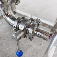 Usine en gros 100l 200l 300l réservoirs de stockage de liquides en acier inoxydable réservoir tampon ouvert réservoir de stockage d'huile de lait