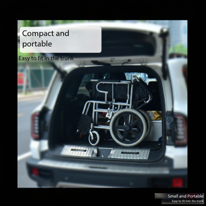 Silla elevadora para Discapacitados de atención médica familiar, silla de ruedas impermeable con orinal para silla de transferencia de enfermería paralizada - Product Image 1