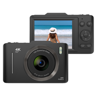Appareil photo numérique haute définition 4K 48MP avec autofocus, zoom 16X, écran IPS 2,8 pouces, lecteur MP3, équipement de photographie pour étudiants, cadeau créatif