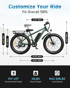 EB26 Factory Low -cost Sales 26/27.5/29 -inch Lithium Battery E Bike 1000w 48v E Bike - Product Image 1