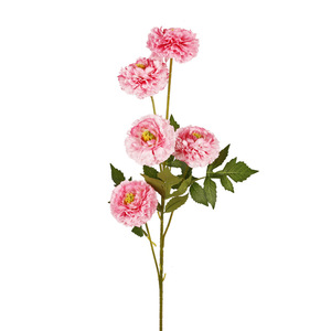 Fleur Artificielle Lotus Crème 74cm Branche Unique Haute Simulation Décoration Mariage Ornement Maison - Product Image 5